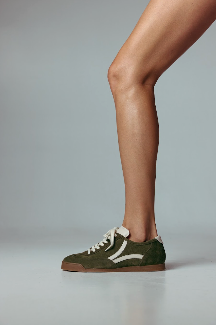 Кросівки Side B: GREEN SUEDE
