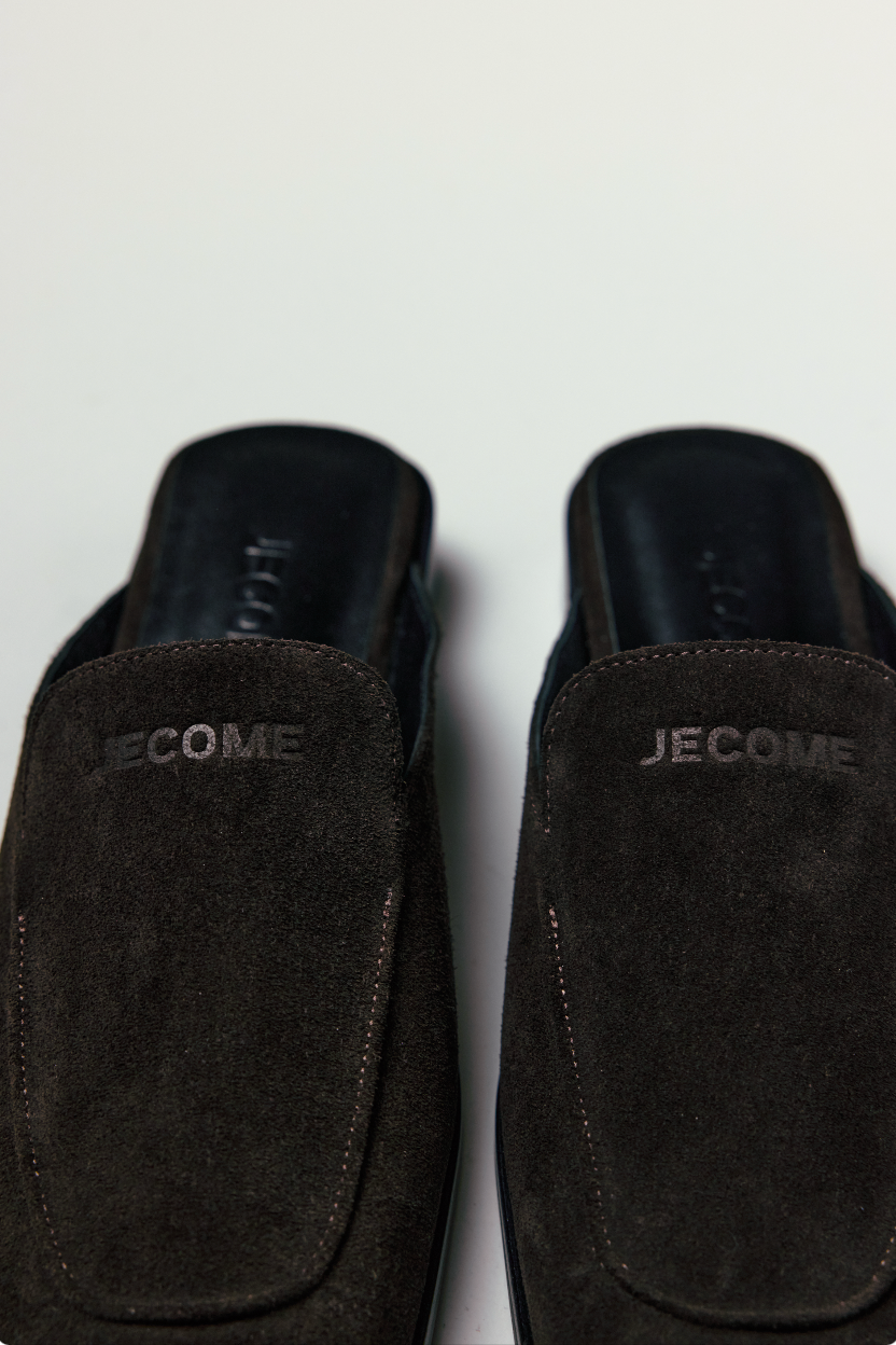 Mules Brick white