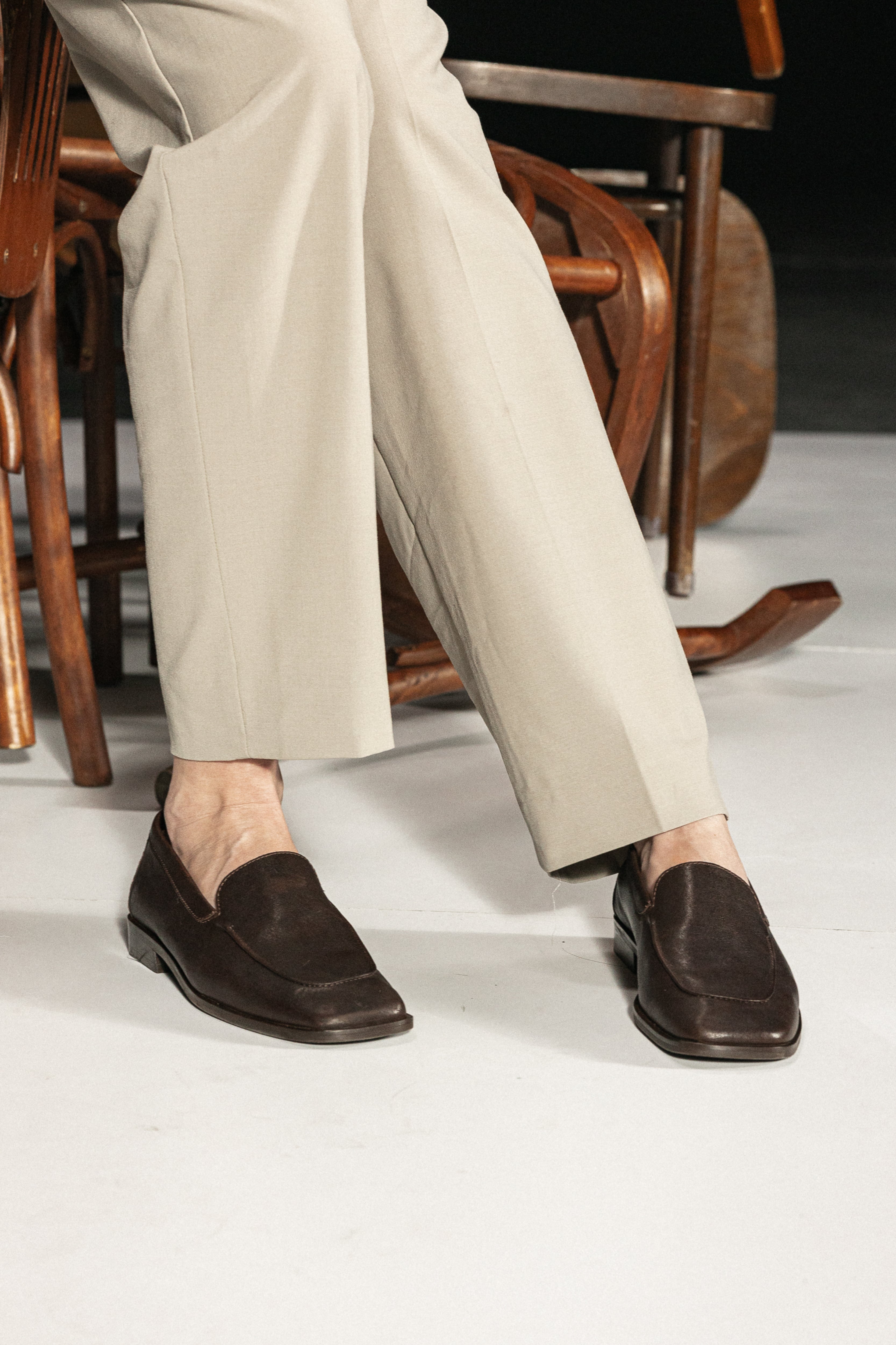 Лофери Toté коричневі