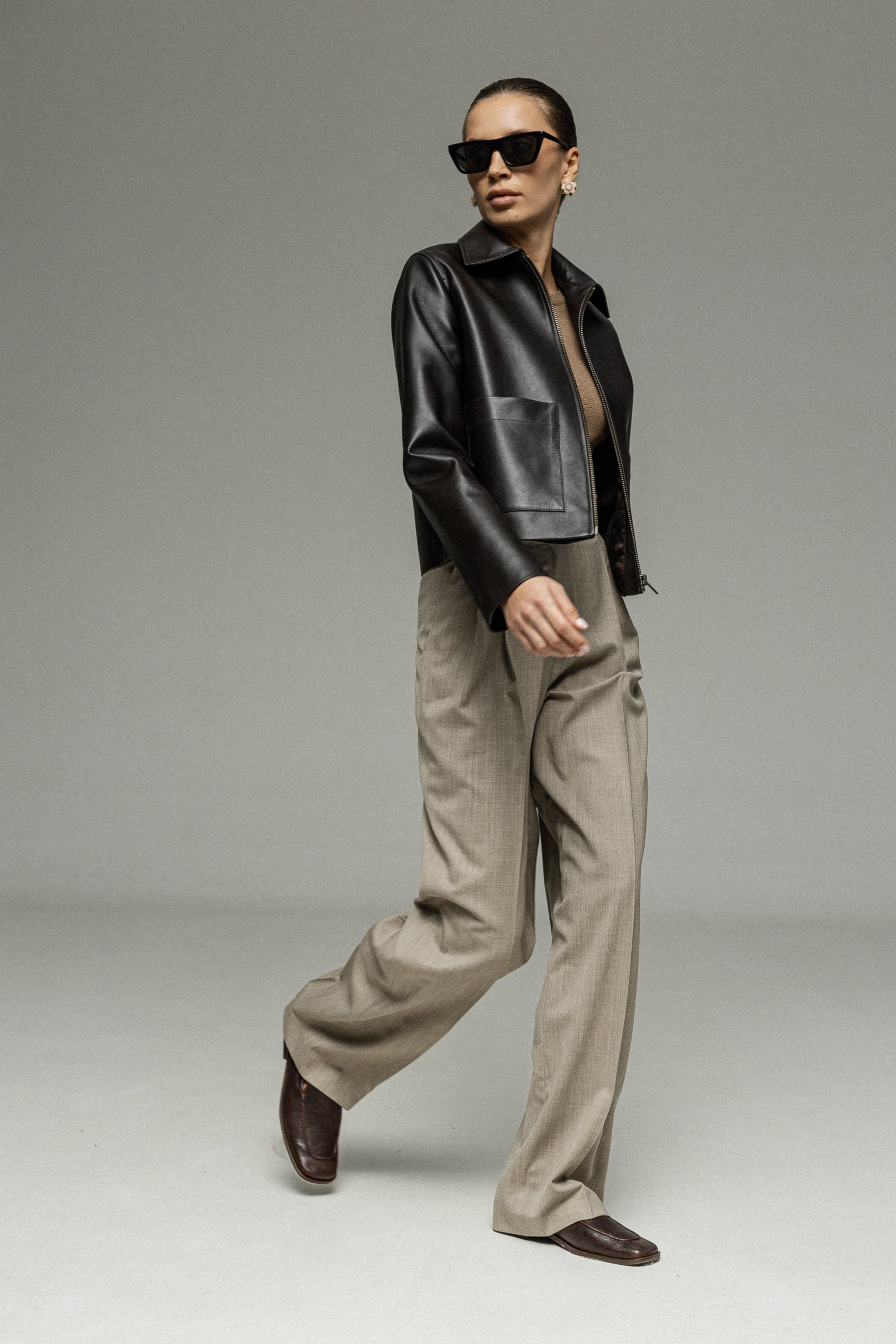 Лофери Toté коричневі