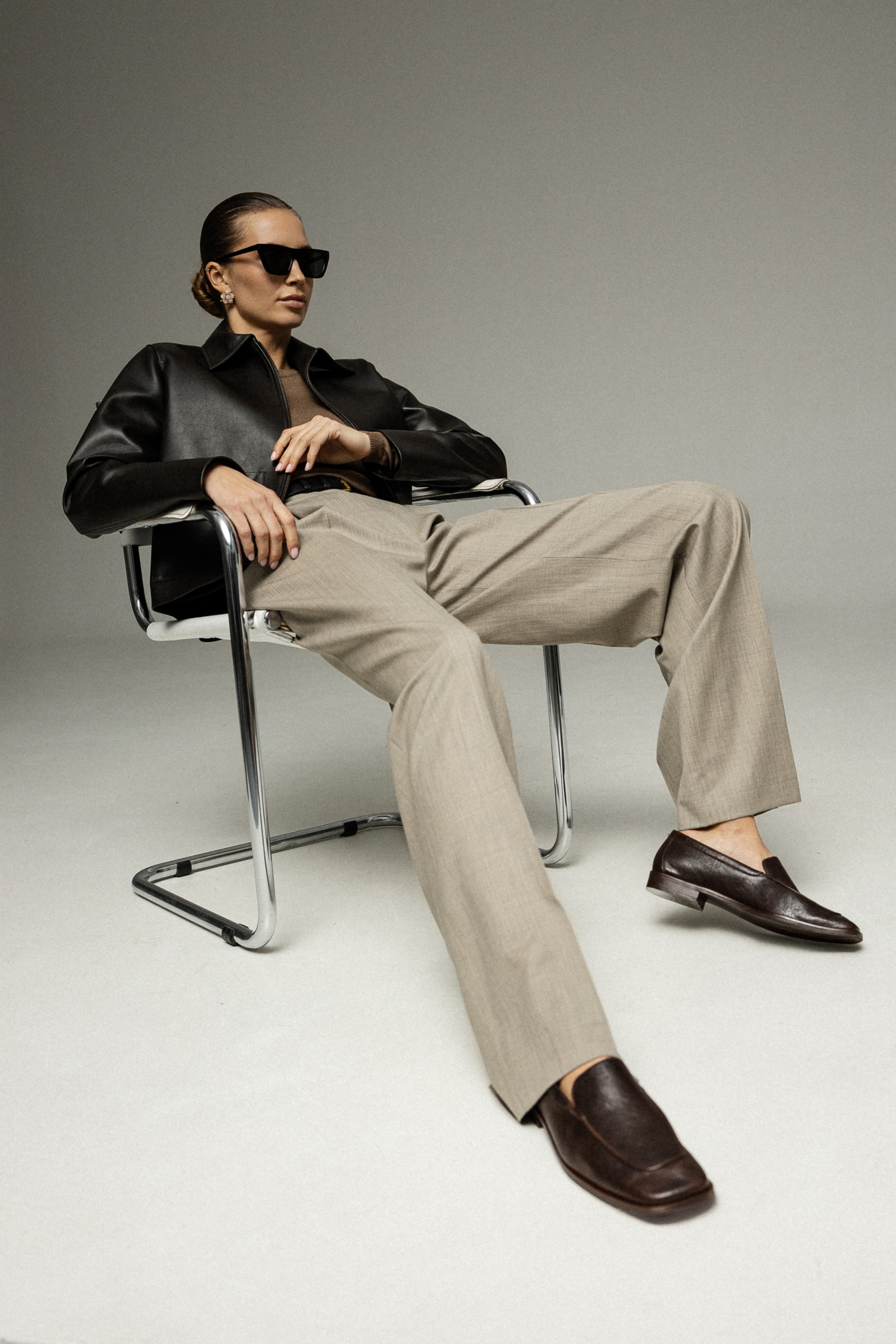 Лофери Toté коричневі