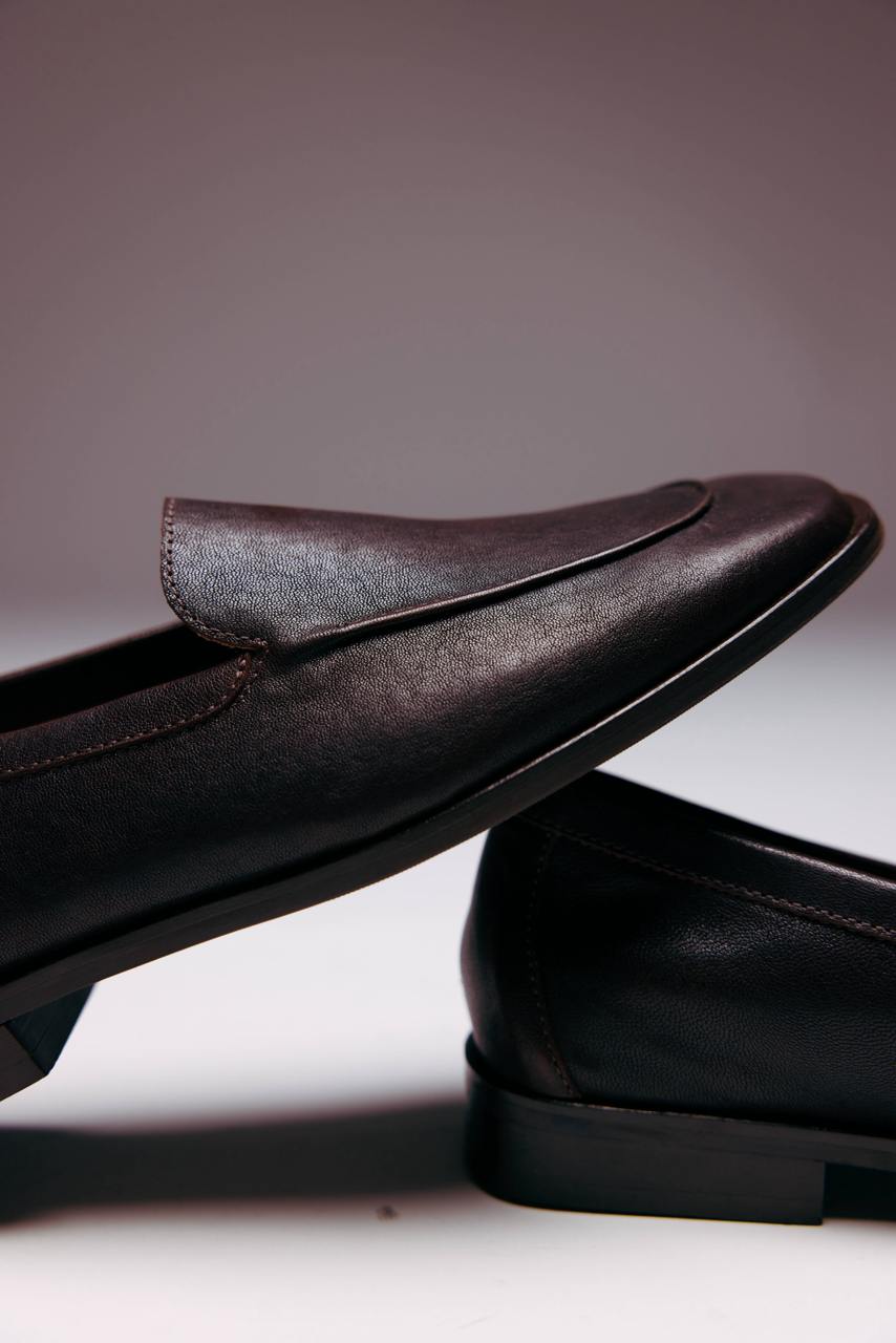 Лофери Toté коричневі