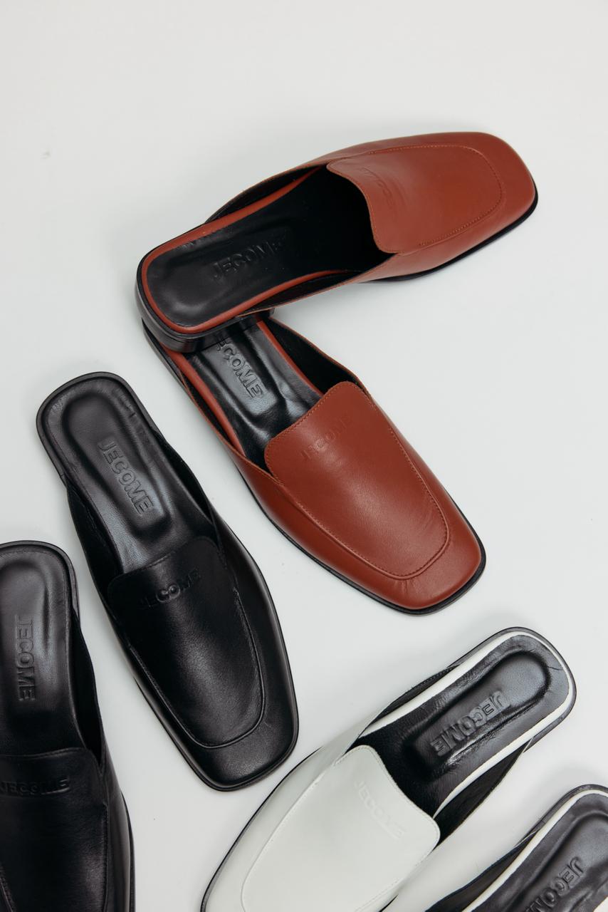 Мюлі Brick білі