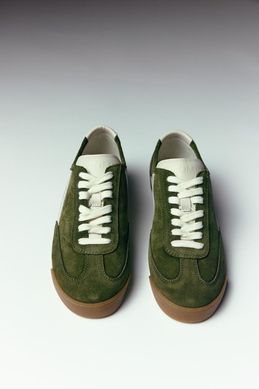 Кросівки Side B: GREEN SUEDE