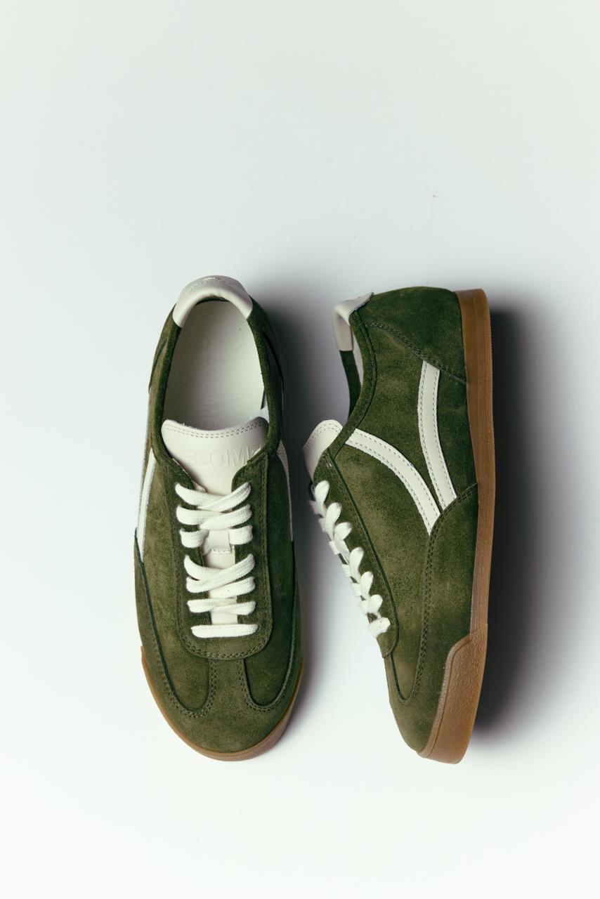 Кросівки Side B: GREEN SUEDE