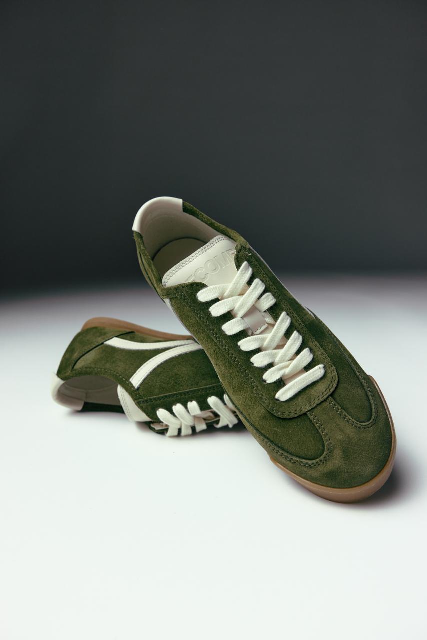 Кросівки Side B: GREEN SUEDE