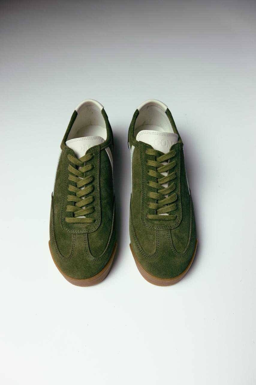 Кросівки Side B: GREEN SUEDE