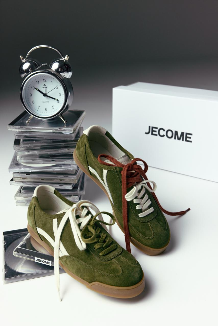 Кросівки Side B: GREEN SUEDE