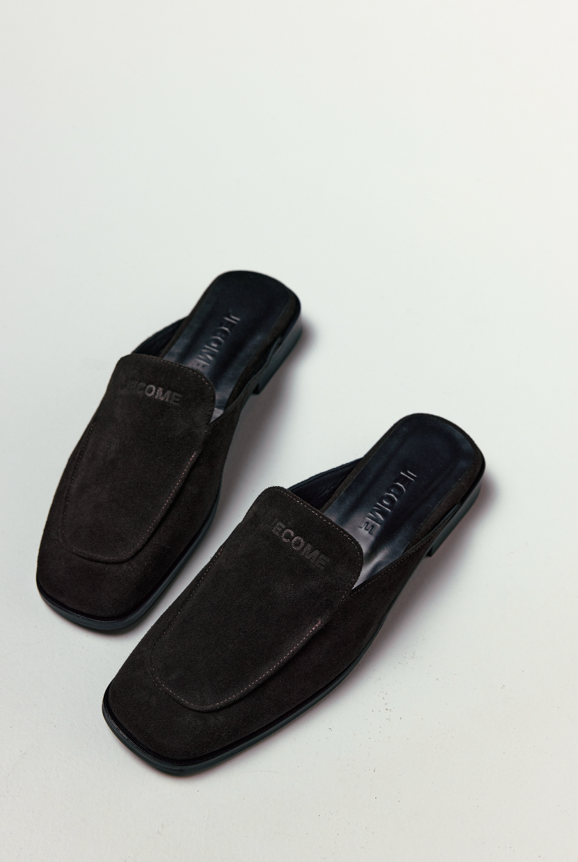Mules Brick white