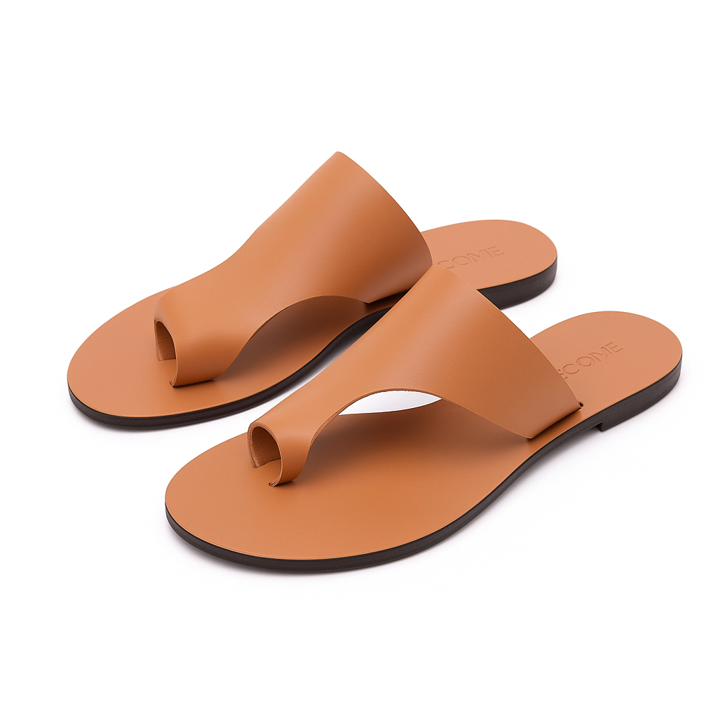 Flip flops Bare caramel