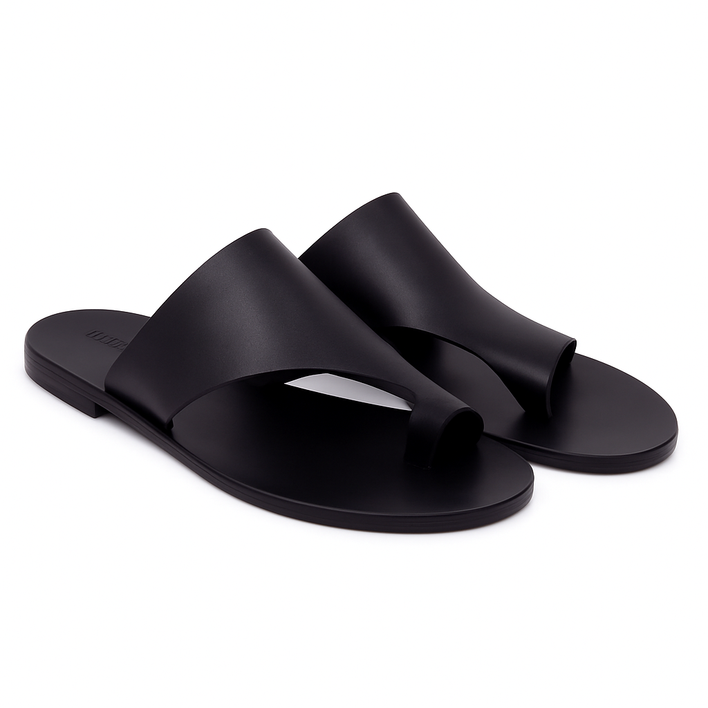 Flip flops Bare black