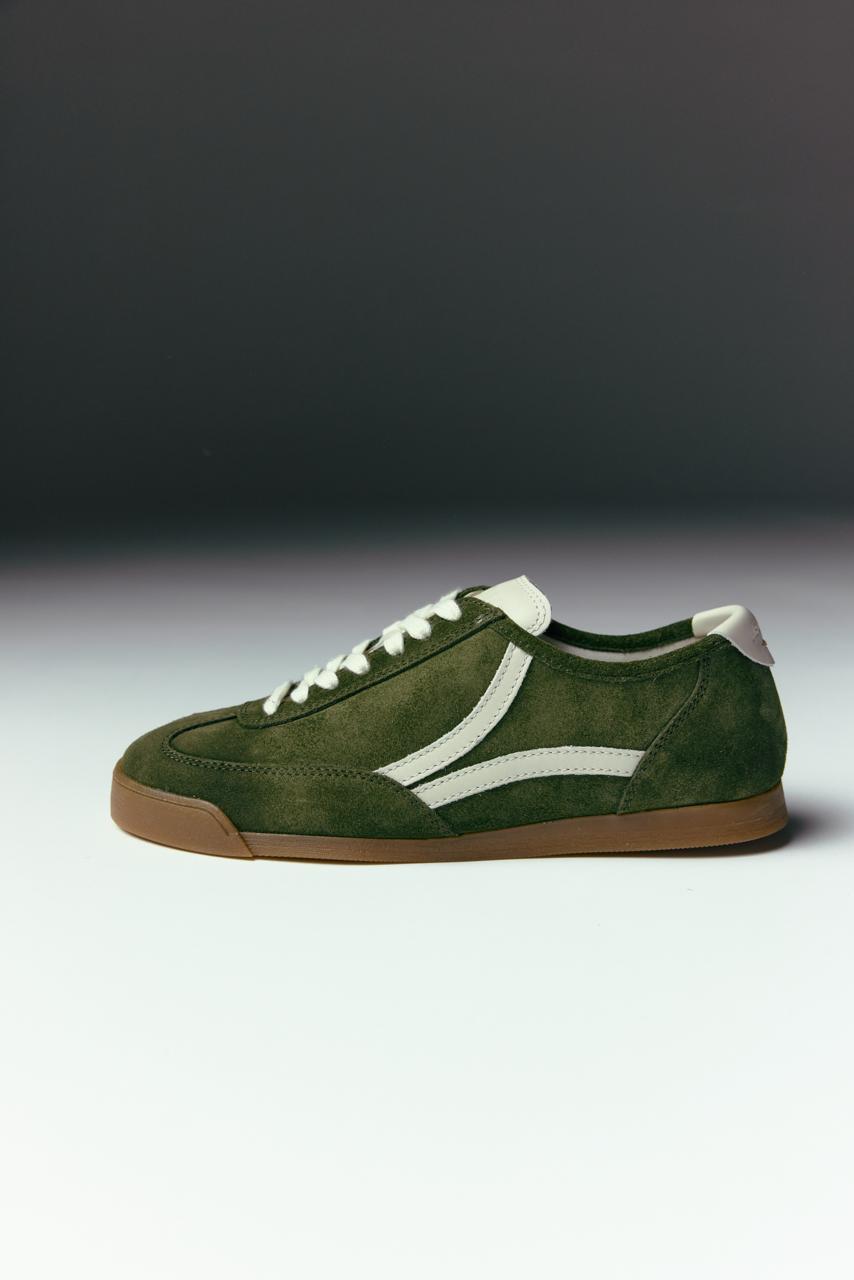 Кросівки Side B: GREEN SUEDE