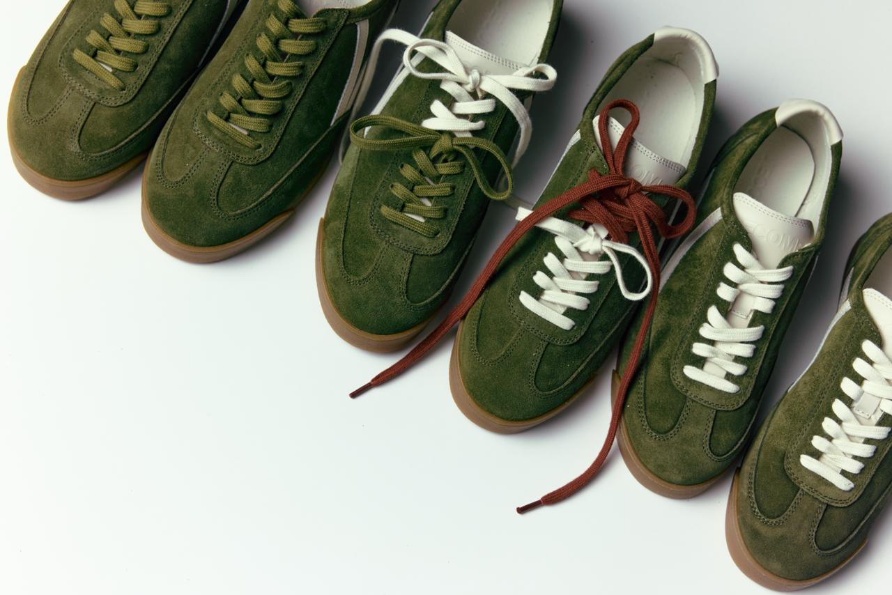 Кросівки Side B: GREEN SUEDE