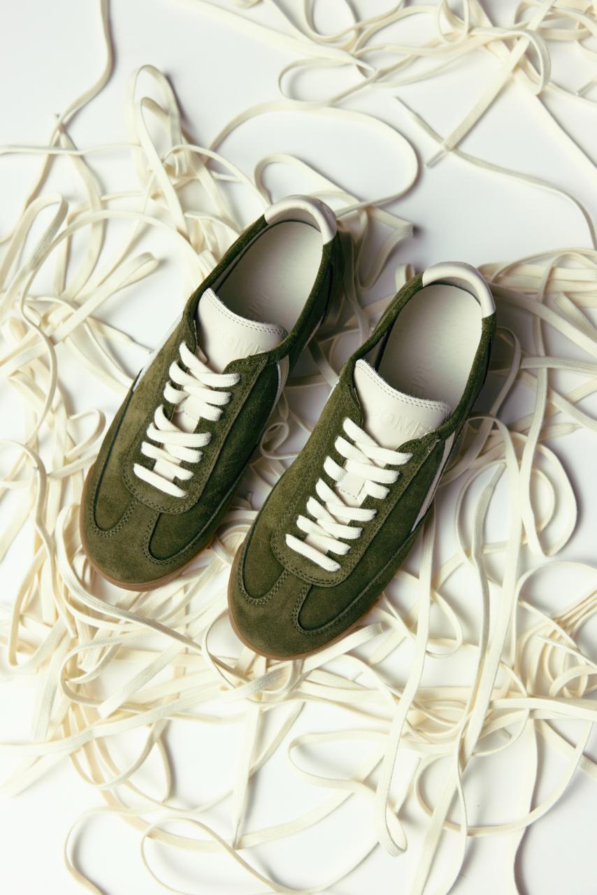 Кросівки Side B: GREEN SUEDE