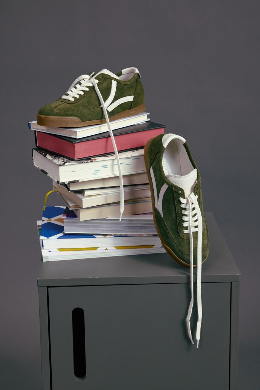 Кросівки Side B: GREEN SUEDE